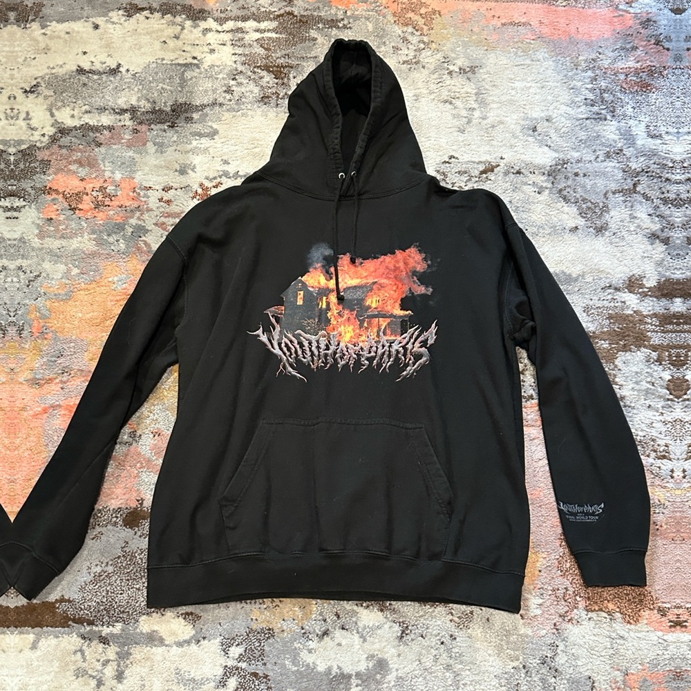 Youth Of Paris Burning House Hoodie